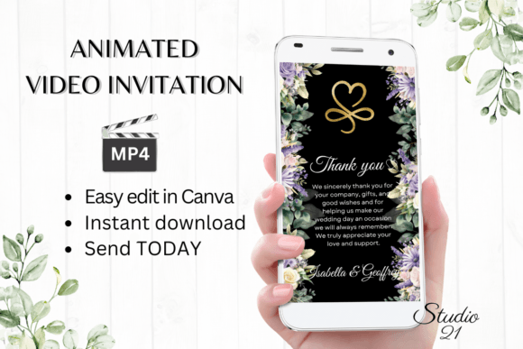 Digital Wedding Thank You W9415TU: A Designer's Guide