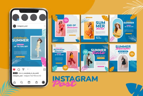 Elevate Your Brand with the Summer Celebration Sale Instagram Post