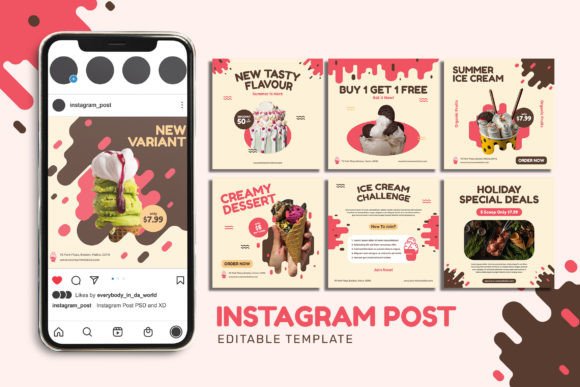 Elevate Your Feed with Ice Cream Store Instagram Posts