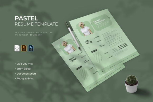 Make Your Application Unforgettable with Pastel - Resume