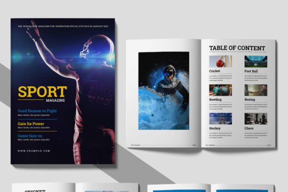 Mastering Editorial Flow: A Deep Dive into the Sports Magazine Template Layout