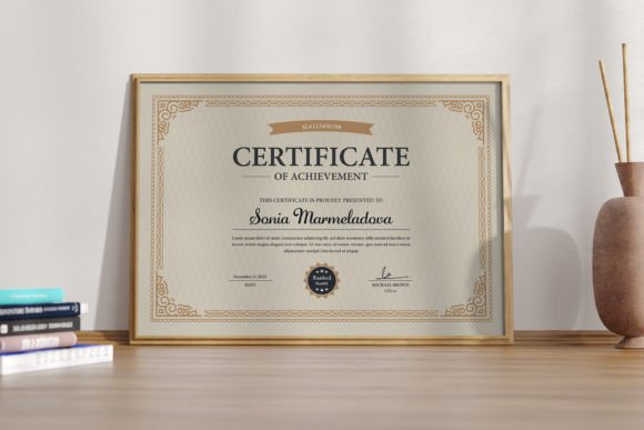 Modern Certificate of Appreciation: A Professional Design Asset