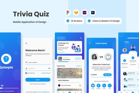 Quizopia: A Deep Dive into the Trivia Quiz App Design