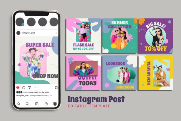 Transform Your Feed: A Guide to the Fashion Super Sale Instagram Post Collection