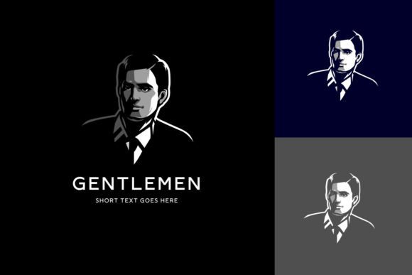 Vintage Gentlemen Logo: Elevate Your Brand Identity